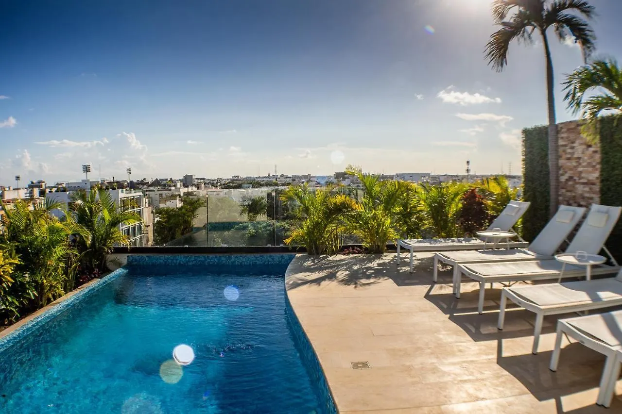 Estudio106 Centrico En Menesse38 Con Roof Apartment Playa del Carmen