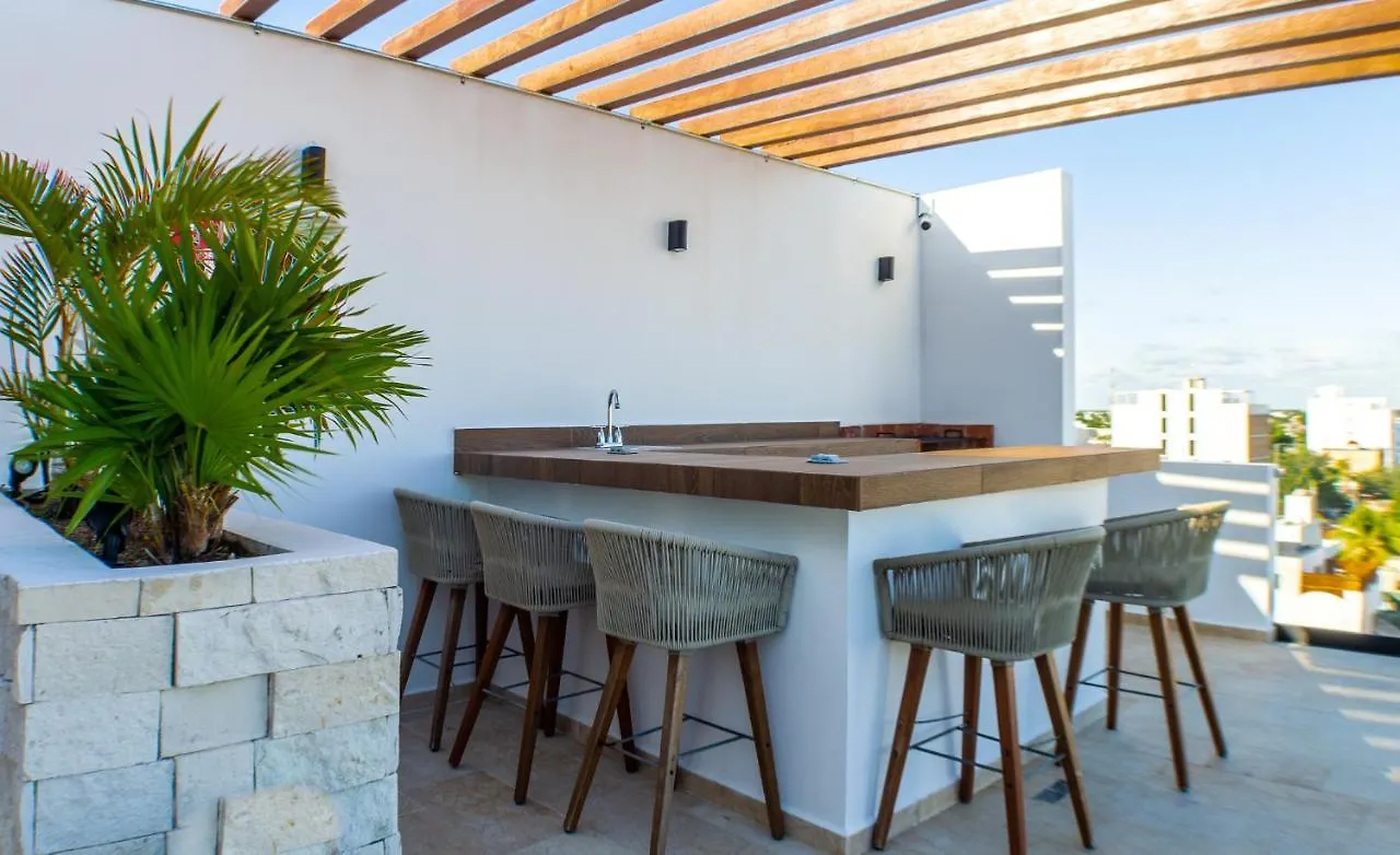 Estudio106 Centrico En Menesse38 Con Roof Apartment Playa del Carmen 0*,