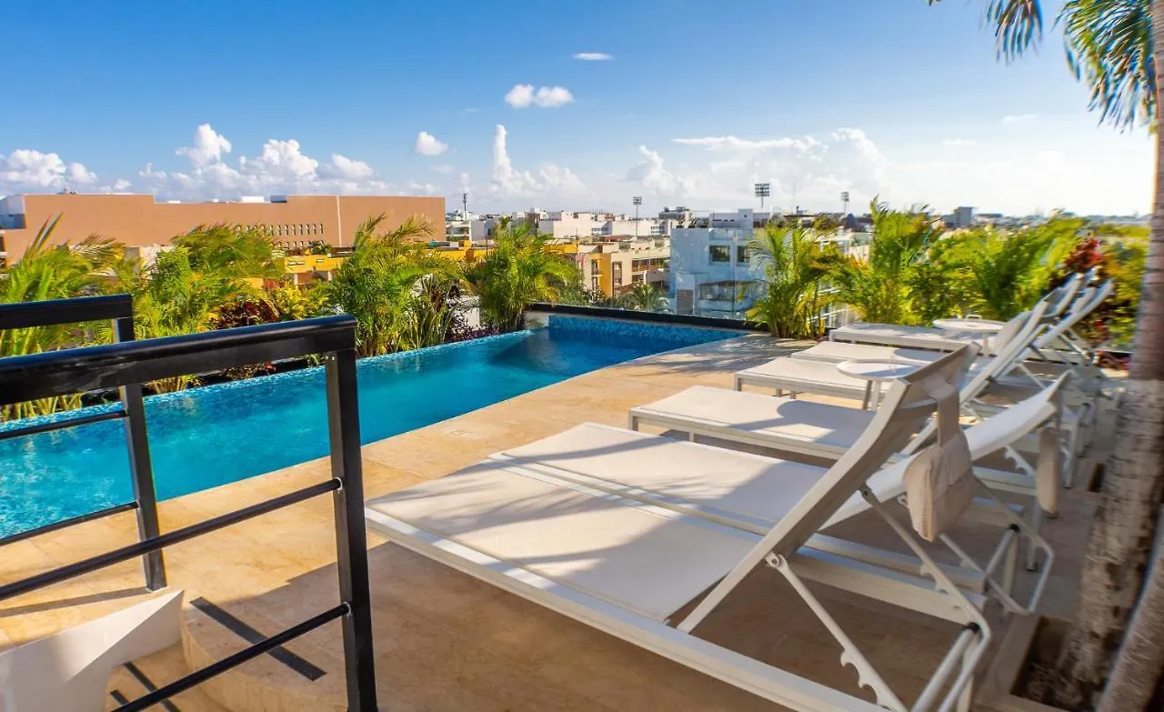 Estudio106 Centrico En Menesse38 Con Roof Apartment Playa del Carmen