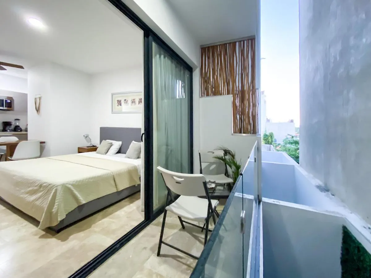 Estudio106 Centrico En Menesse38 Con Roof Apartment Playa del Carmen Mexico